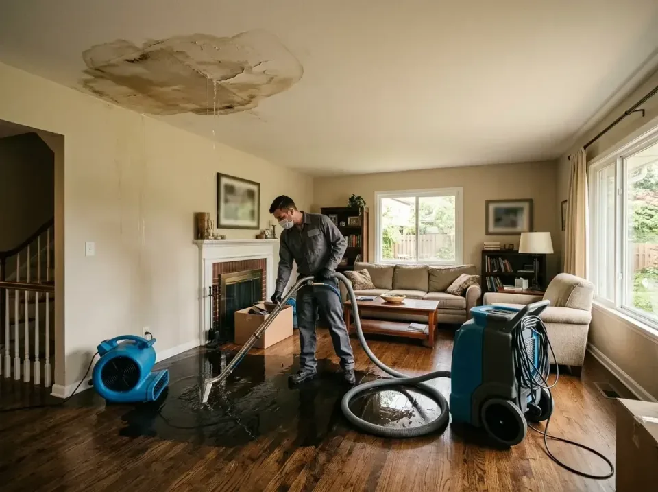 attic-pipe-burst-ceiling-drip-008 — frequently asked questions, Water Damage Restoration & Carpet Care in Wadena, MN